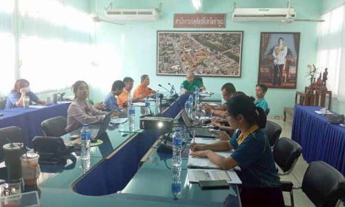 สำนักงานปศุสัตว์จังหวัดลำพูน จัดการประชุมประจำเดือนครั้งที่ 4/2568