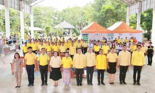 สำนักงานปศุสัตว์จังหวัดลำพูน จัดโครงการปศุสัตว์ร่วมใจ กำจัดภัยโรคพิษสุนัขบ้า เพื่อเฉลิมพระเกียรติ ศาสตราจารย์ ดร.สมเด็จเจ้าฟ้าฯ กรมพระศรีสวางควัฒน วรขัตติยราชนารี